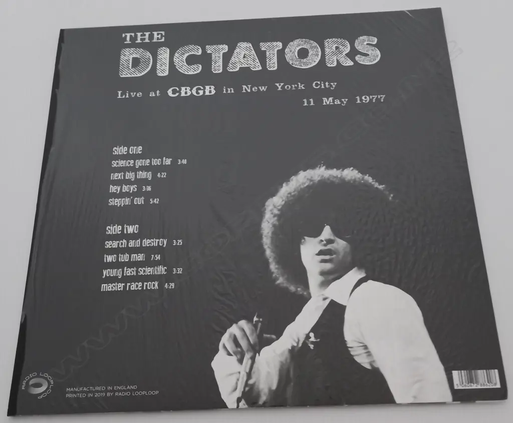 The Dictators, Live At CBGB In New York City 11 May 1977 Image 1++